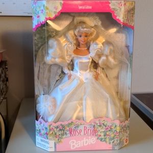 Rose Bride Barbie doll